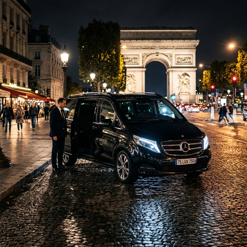 Mercedes Van VIP Service Paris